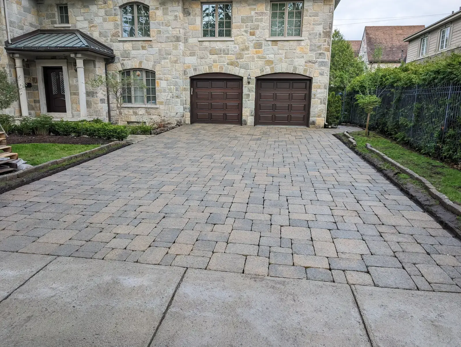 Réparation de pavé