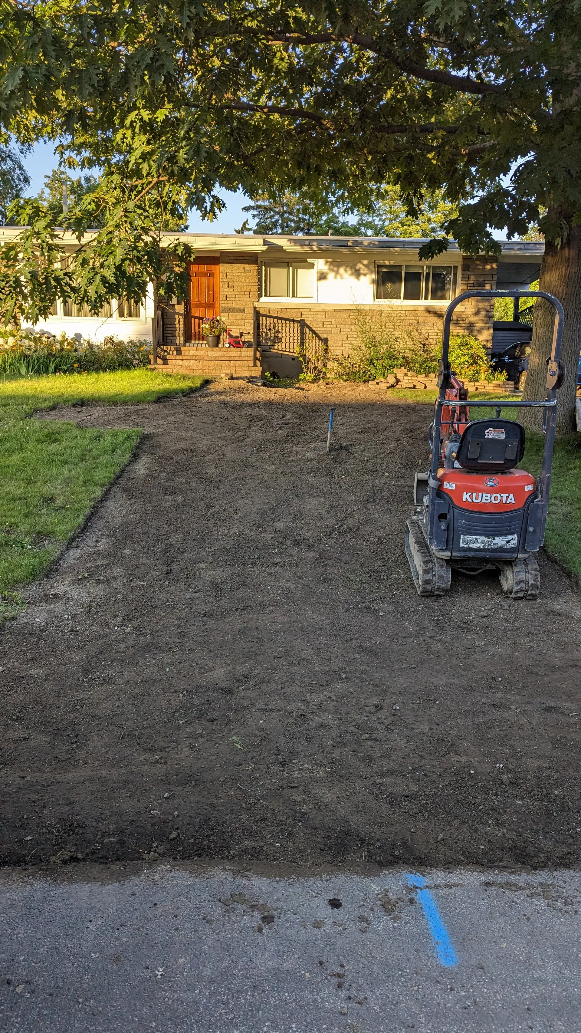 Excavation et préparation de site