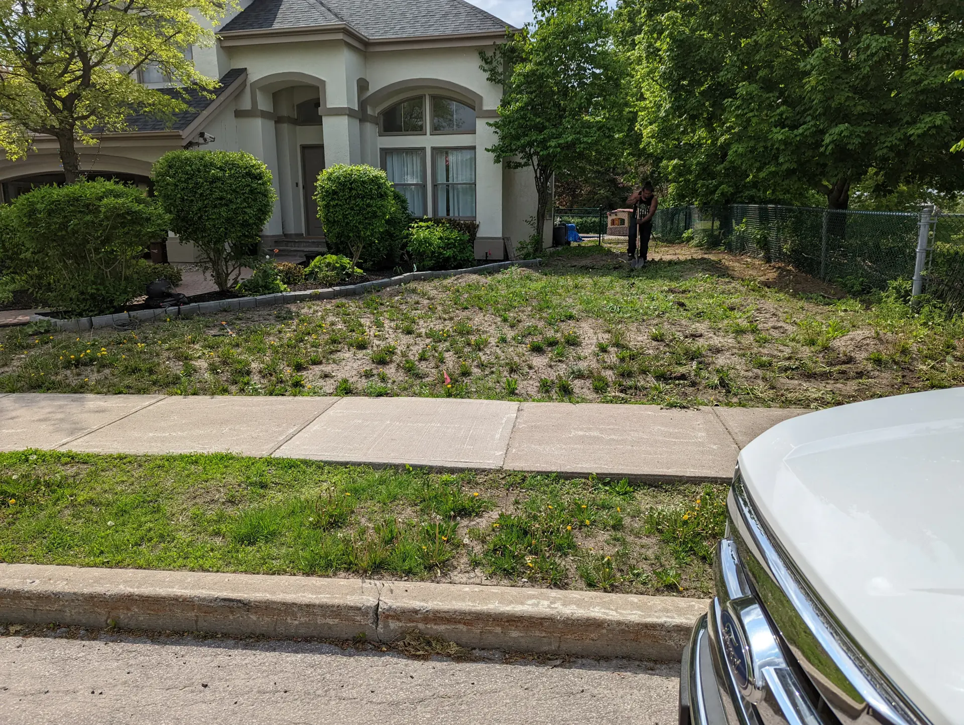 Installation de pavé d'entrée — photo 2