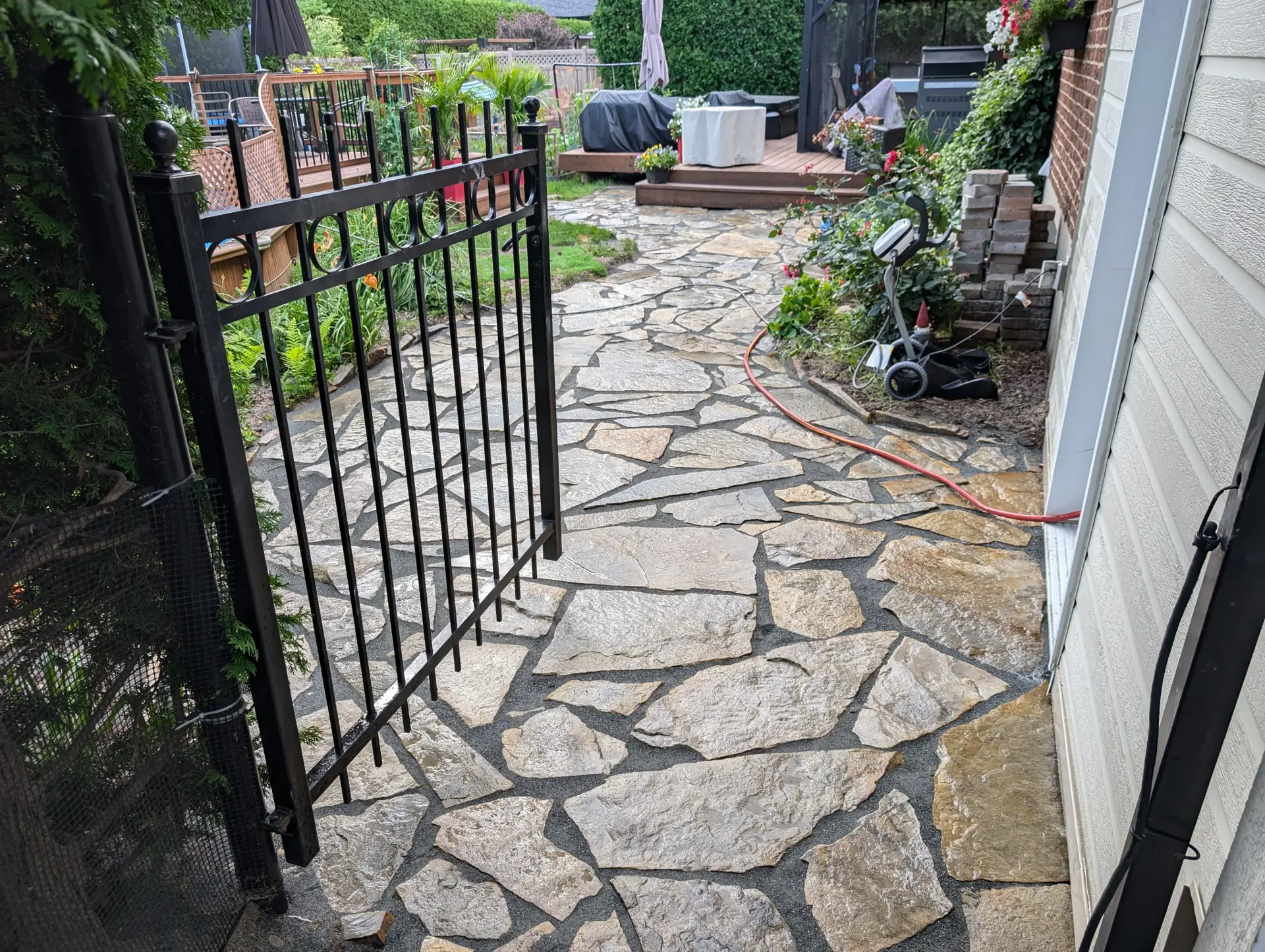 Aménagement dur et drainage — photo 1